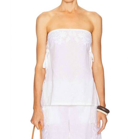 CIAO LUCIA Tops - NEW CIAO LUCIA women's sebastian top in white